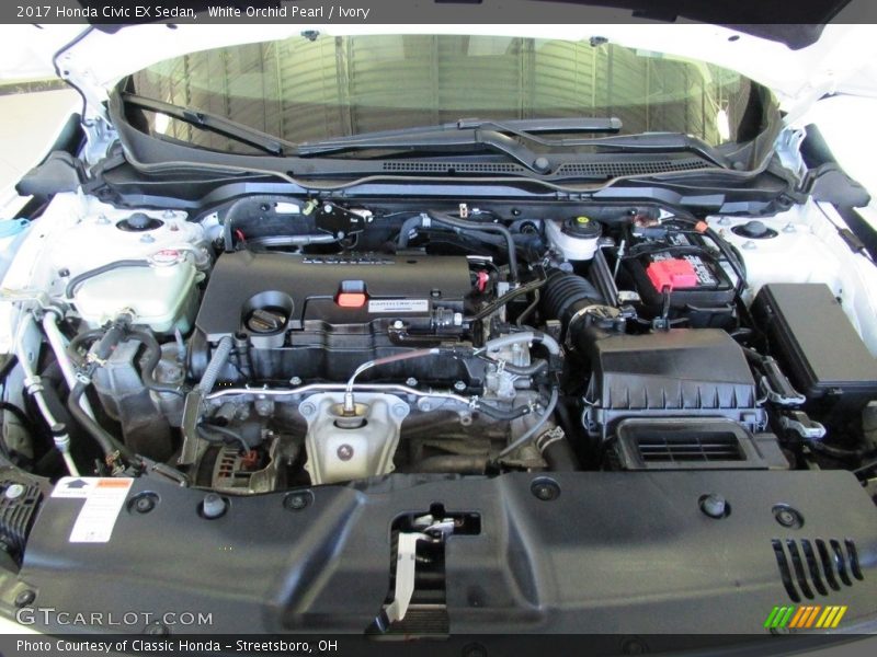  2017 Civic EX Sedan Engine - 2.0 Liter DOHC 16-Valve i-VTEC 4 Cylinder