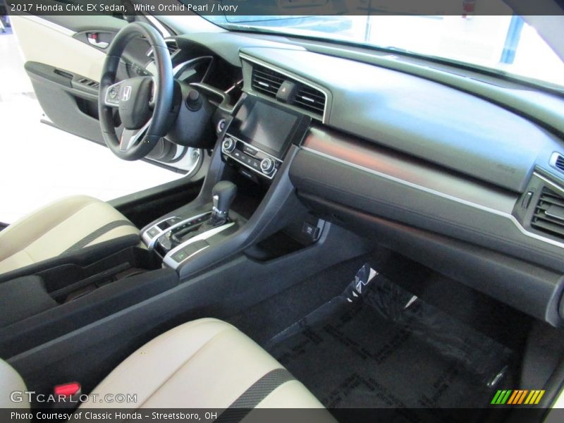 Dashboard of 2017 Civic EX Sedan