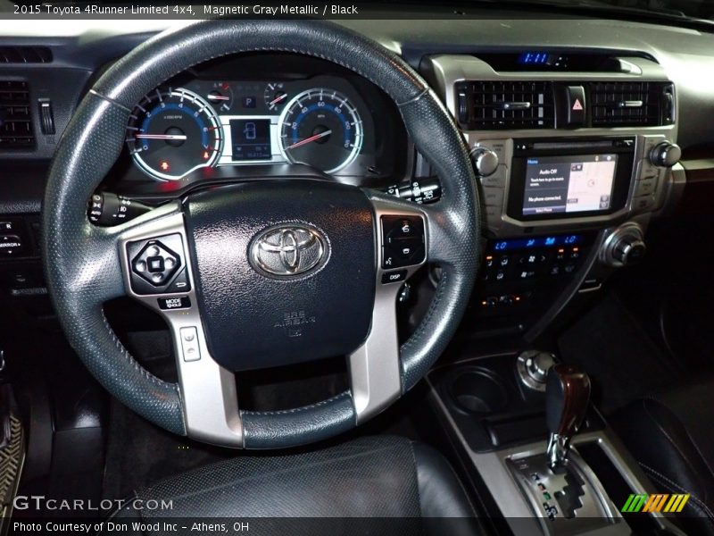 Magnetic Gray Metallic / Black 2015 Toyota 4Runner Limited 4x4