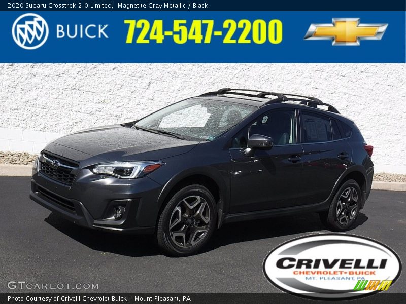 Magnetite Gray Metallic / Black 2020 Subaru Crosstrek 2.0 Limited