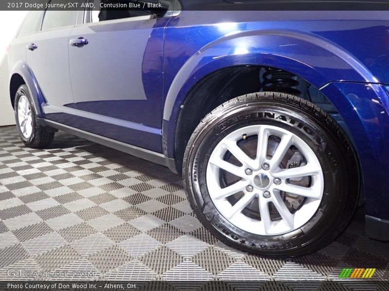 Contusion Blue / Black 2017 Dodge Journey SXT AWD