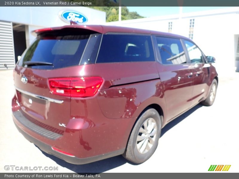 Venetian Red / Camel Beige 2020 Kia Sedona LX
