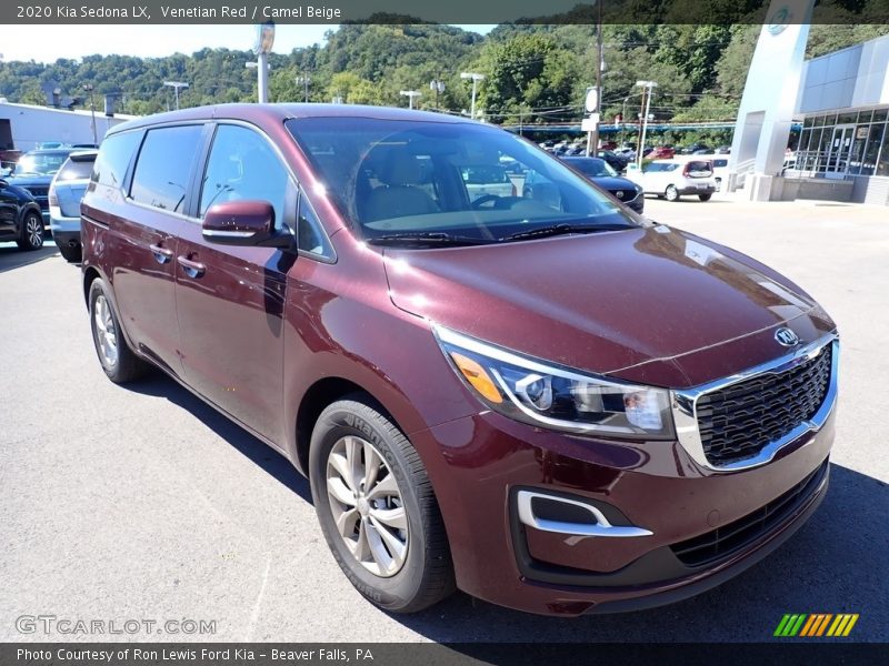 Venetian Red / Camel Beige 2020 Kia Sedona LX