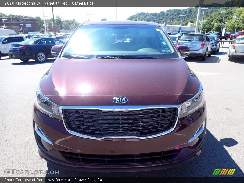 Venetian Red / Camel Beige 2020 Kia Sedona LX