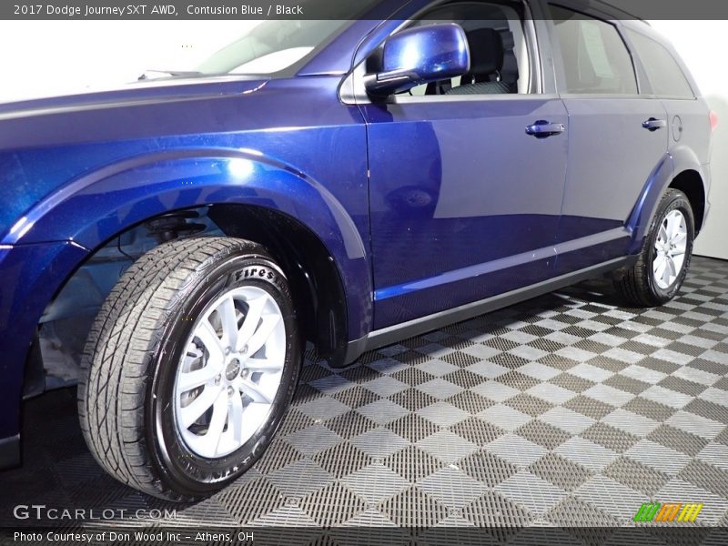 Contusion Blue / Black 2017 Dodge Journey SXT AWD