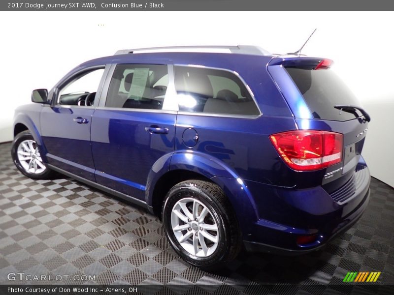 Contusion Blue / Black 2017 Dodge Journey SXT AWD