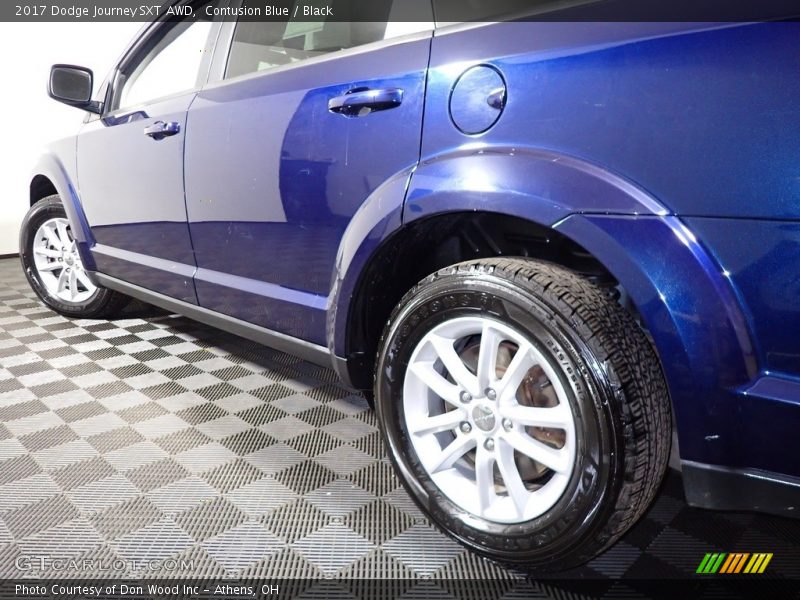Contusion Blue / Black 2017 Dodge Journey SXT AWD