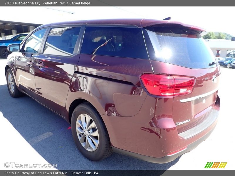 Venetian Red / Camel Beige 2020 Kia Sedona LX