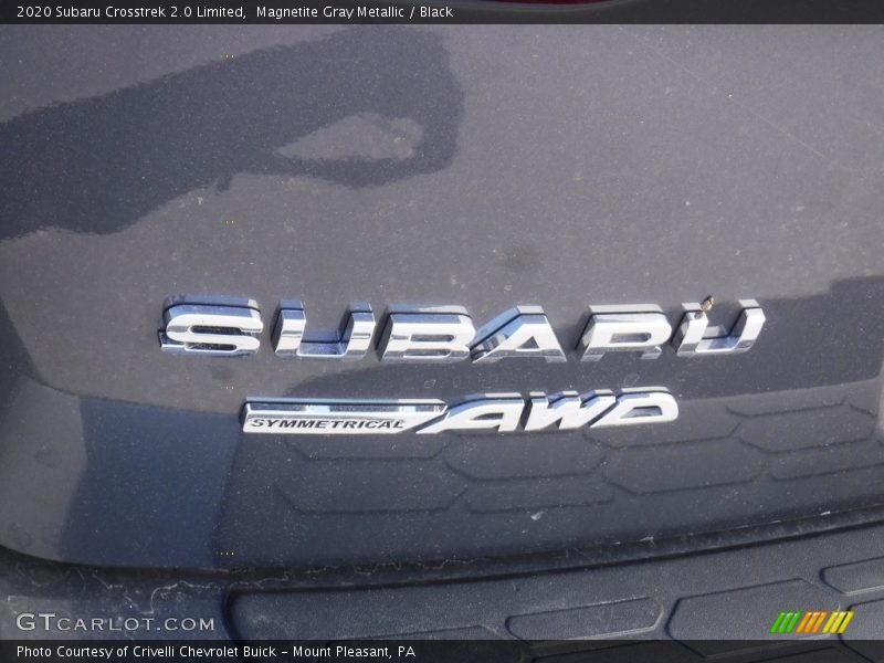 Magnetite Gray Metallic / Black 2020 Subaru Crosstrek 2.0 Limited