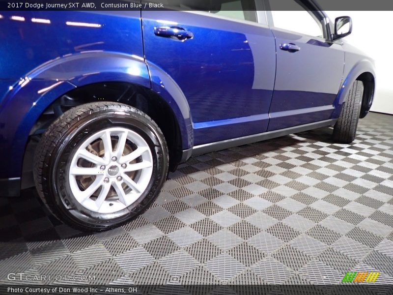 Contusion Blue / Black 2017 Dodge Journey SXT AWD