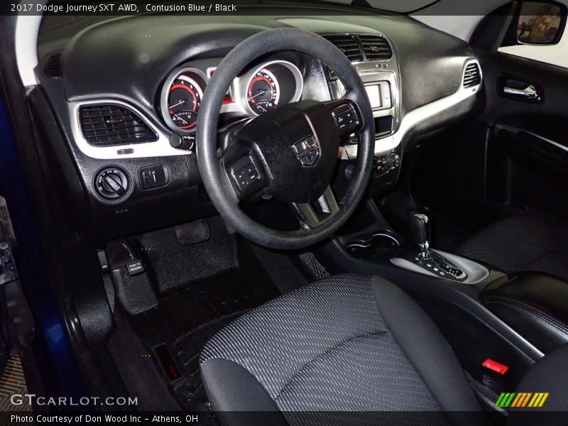 Contusion Blue / Black 2017 Dodge Journey SXT AWD