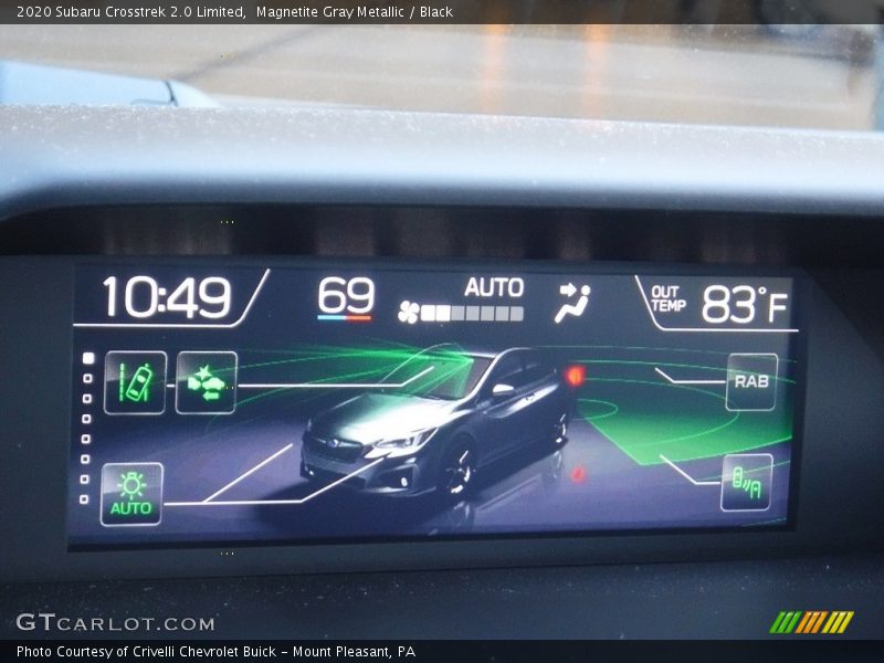 Magnetite Gray Metallic / Black 2020 Subaru Crosstrek 2.0 Limited