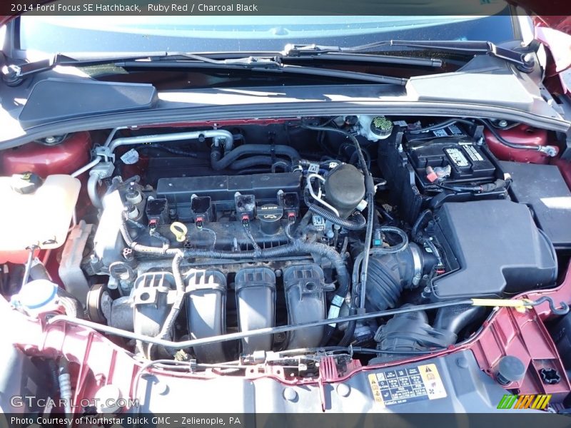 Ruby Red / Charcoal Black 2014 Ford Focus SE Hatchback
