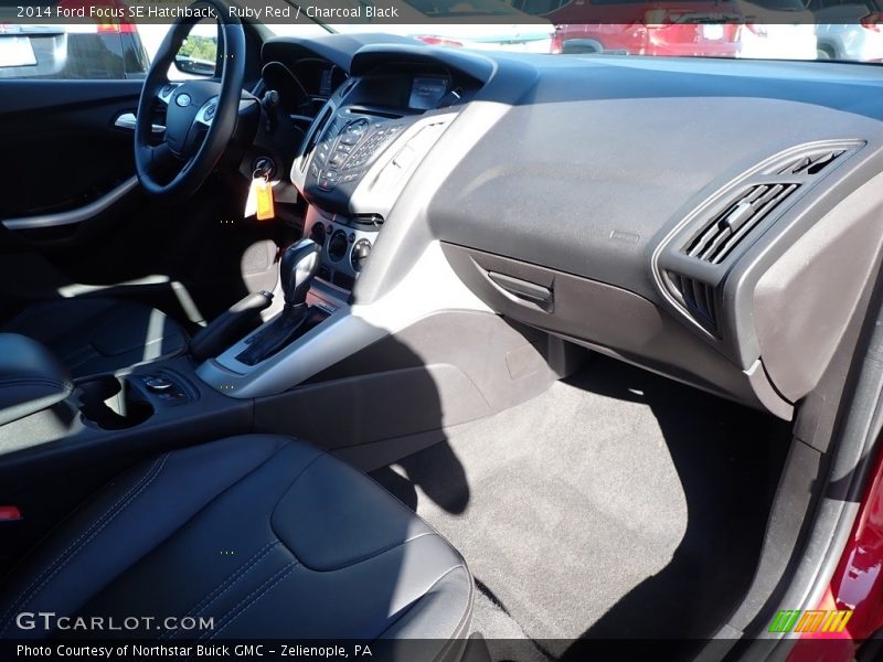 Ruby Red / Charcoal Black 2014 Ford Focus SE Hatchback