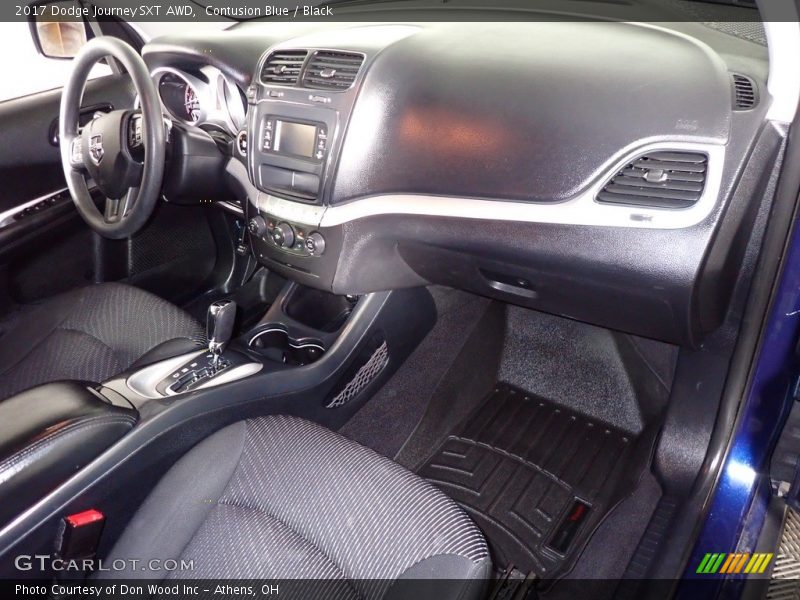 Contusion Blue / Black 2017 Dodge Journey SXT AWD
