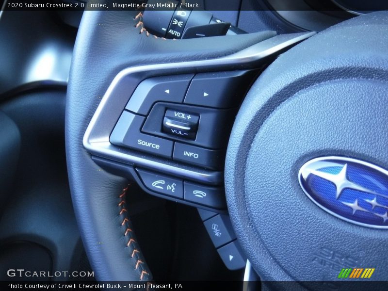 Magnetite Gray Metallic / Black 2020 Subaru Crosstrek 2.0 Limited