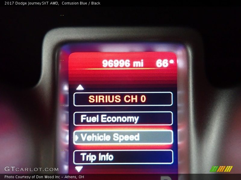 Contusion Blue / Black 2017 Dodge Journey SXT AWD