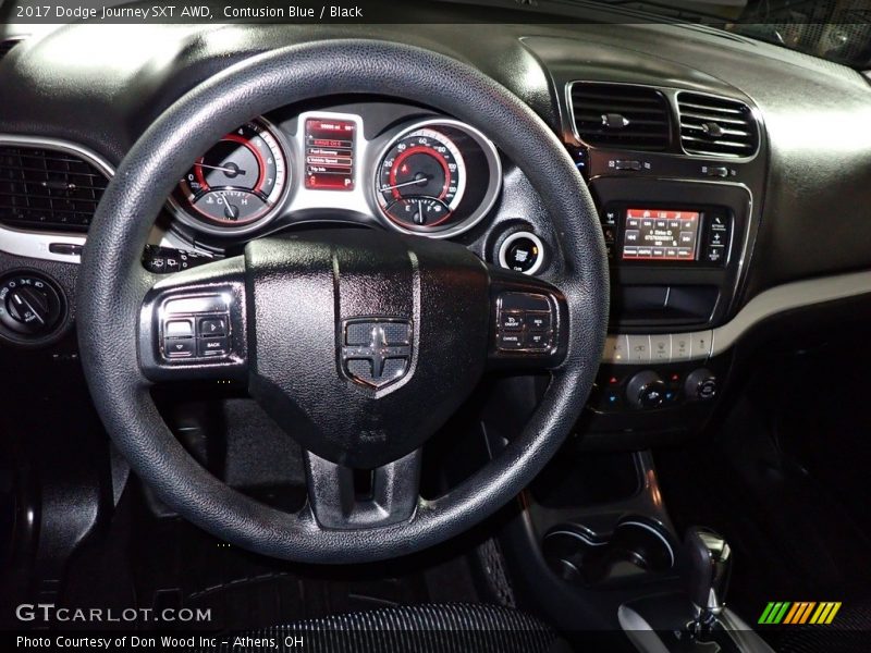 Contusion Blue / Black 2017 Dodge Journey SXT AWD