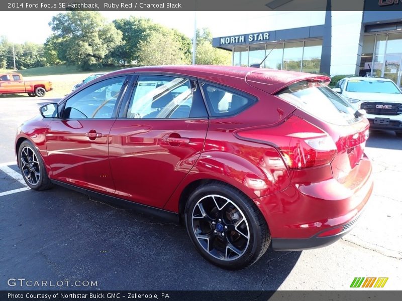 Ruby Red / Charcoal Black 2014 Ford Focus SE Hatchback