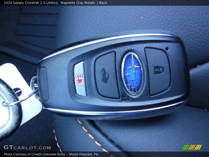 Magnetite Gray Metallic / Black 2020 Subaru Crosstrek 2.0 Limited