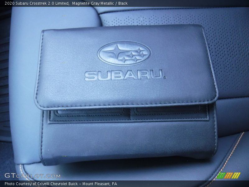 Magnetite Gray Metallic / Black 2020 Subaru Crosstrek 2.0 Limited