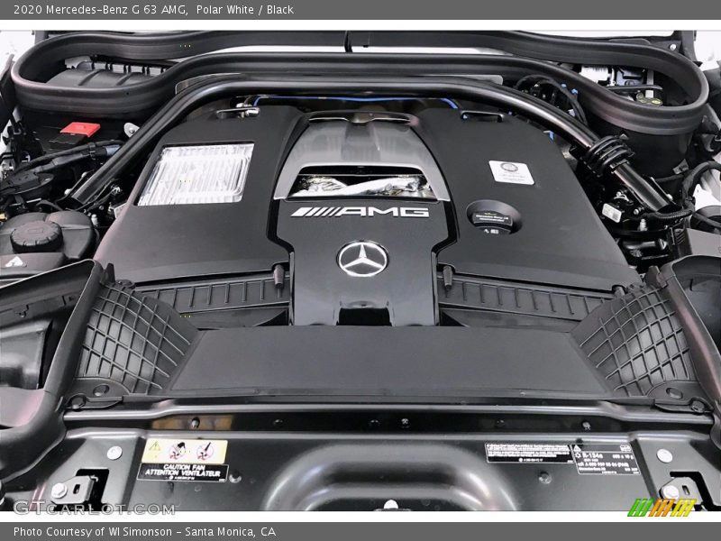 Polar White / Black 2020 Mercedes-Benz G 63 AMG