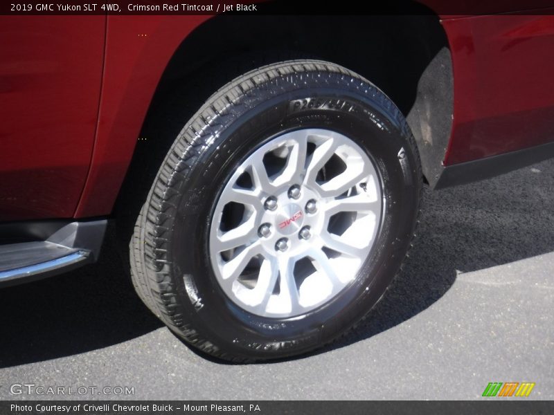 Crimson Red Tintcoat / Jet Black 2019 GMC Yukon SLT 4WD