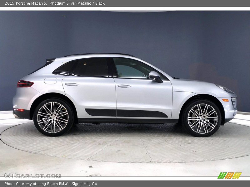  2015 Macan S Rhodium Silver Metallic
