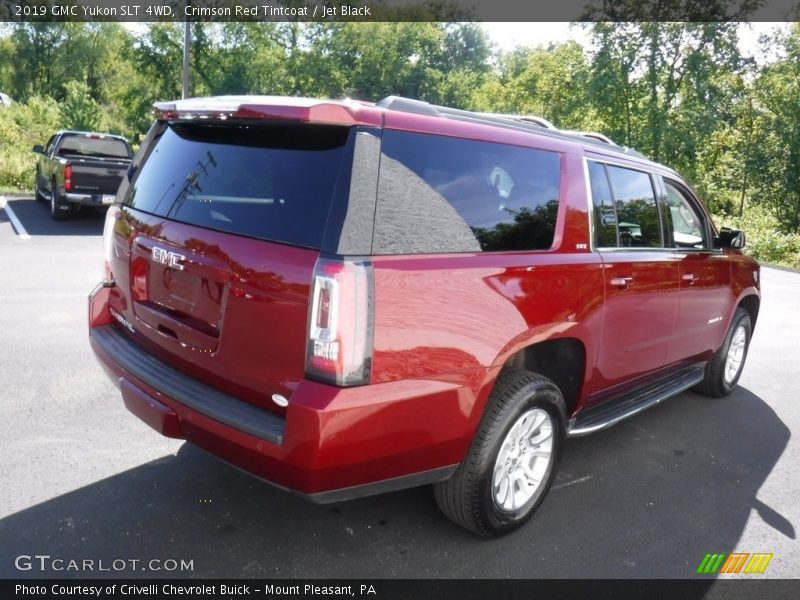 Crimson Red Tintcoat / Jet Black 2019 GMC Yukon SLT 4WD
