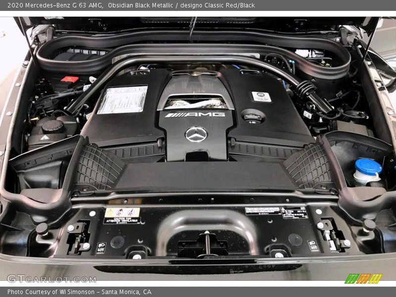  2020 G 63 AMG Engine - 4.0 Liter DI biturbo DOHC 32-Valve VVT V8