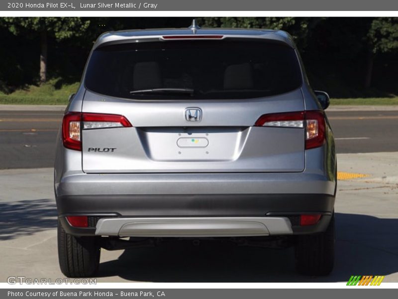 Lunar Silver Metallic / Gray 2020 Honda Pilot EX-L