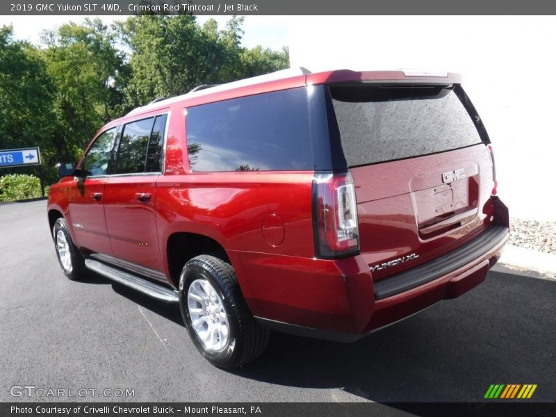 Crimson Red Tintcoat / Jet Black 2019 GMC Yukon SLT 4WD