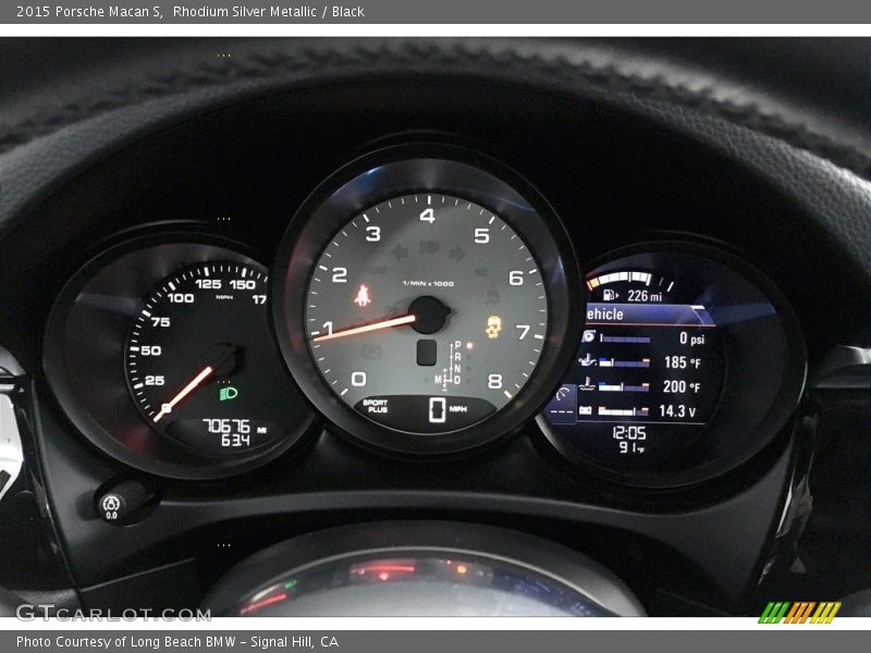  2015 Macan S S Gauges