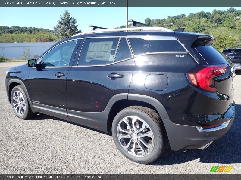 Ebony Twilight Metallic / Jet Black 2020 GMC Terrain SLT AWD