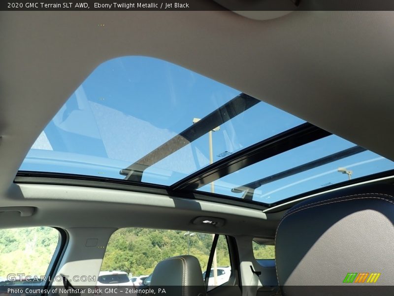 Ebony Twilight Metallic / Jet Black 2020 GMC Terrain SLT AWD