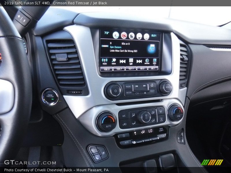 Crimson Red Tintcoat / Jet Black 2019 GMC Yukon SLT 4WD