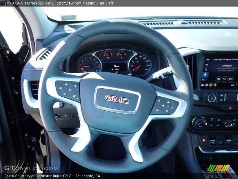 Ebony Twilight Metallic / Jet Black 2020 GMC Terrain SLT AWD