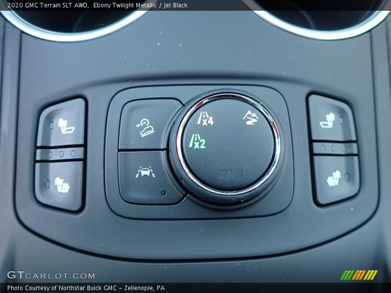 Ebony Twilight Metallic / Jet Black 2020 GMC Terrain SLT AWD