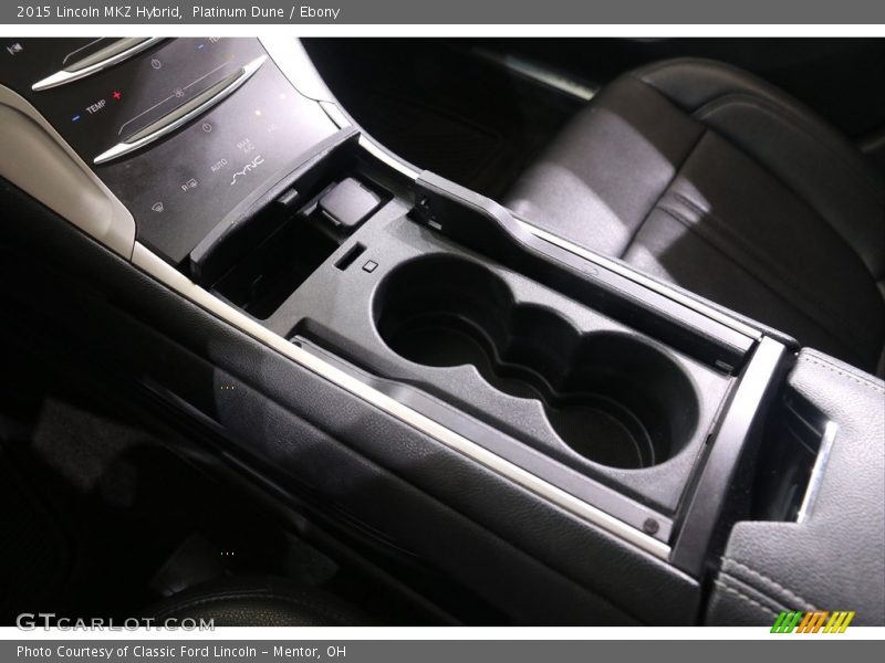 Platinum Dune / Ebony 2015 Lincoln MKZ Hybrid