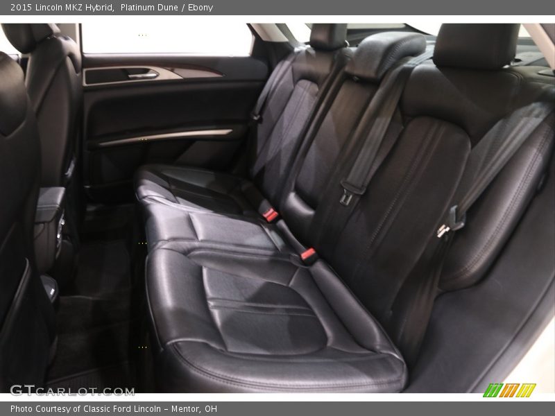 Platinum Dune / Ebony 2015 Lincoln MKZ Hybrid