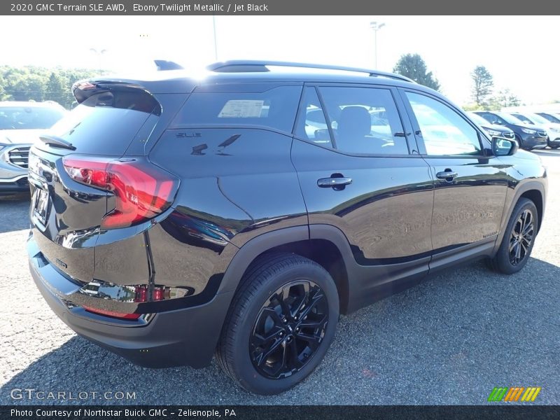 Ebony Twilight Metallic / Jet Black 2020 GMC Terrain SLE AWD