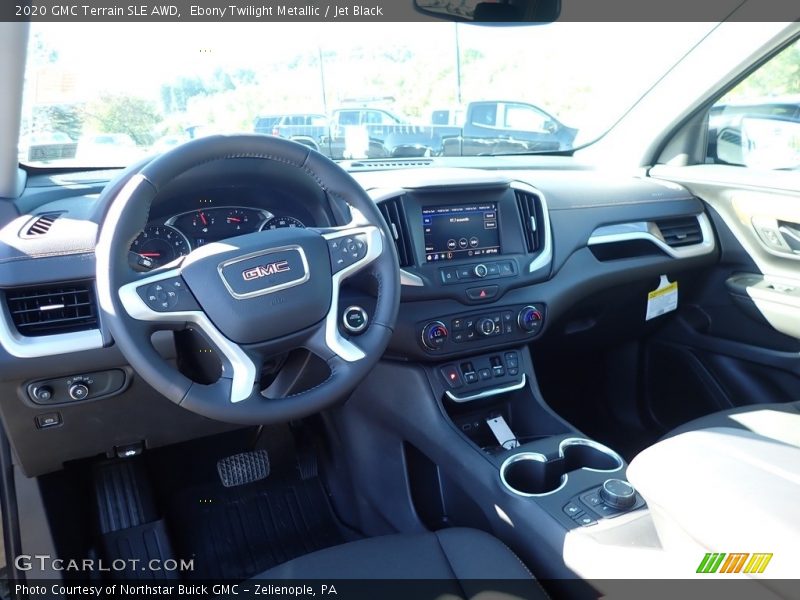 Ebony Twilight Metallic / Jet Black 2020 GMC Terrain SLE AWD