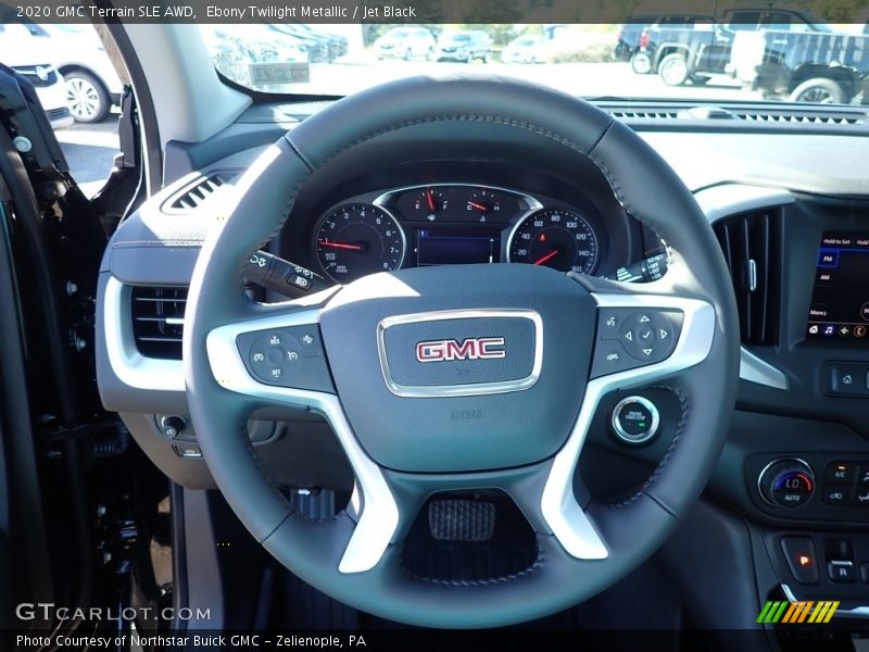Ebony Twilight Metallic / Jet Black 2020 GMC Terrain SLE AWD