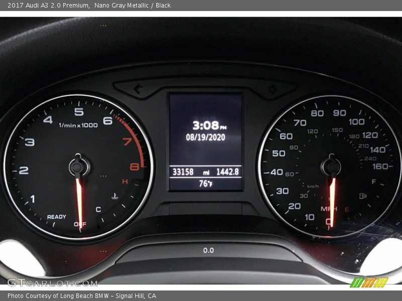  2017 A3 2.0 Premium 2.0 Premium Gauges