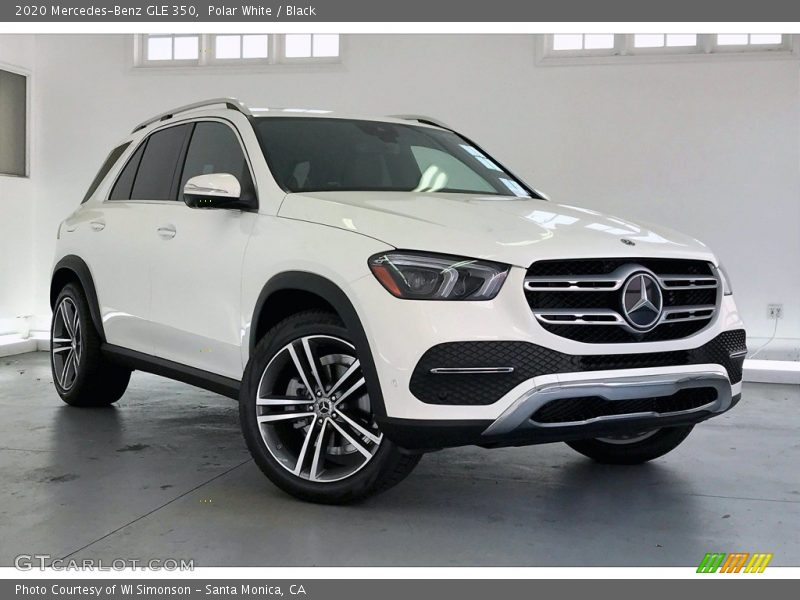 Polar White / Black 2020 Mercedes-Benz GLE 350