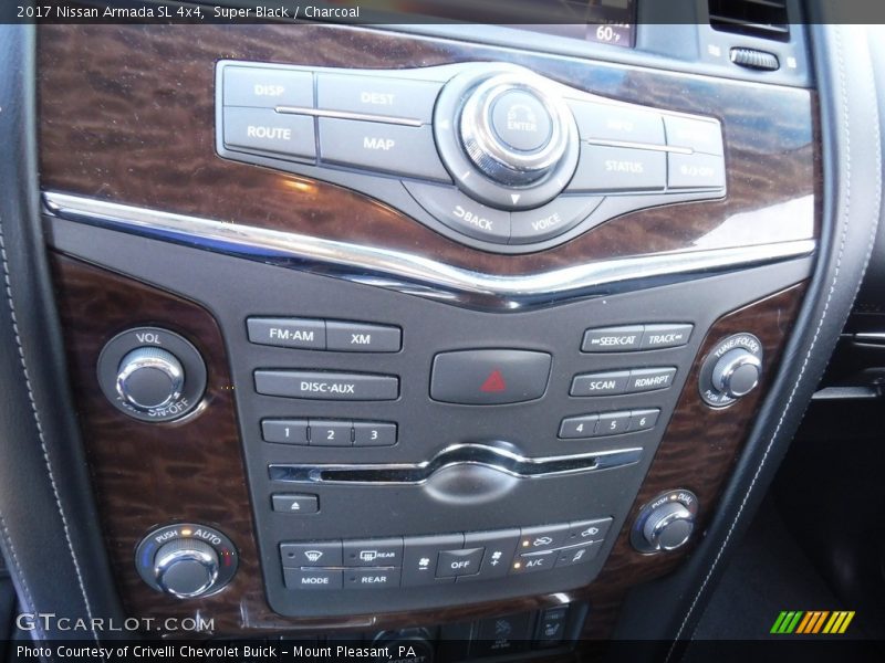 Controls of 2017 Armada SL 4x4