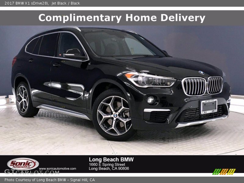Jet Black / Black 2017 BMW X1 sDrive28i