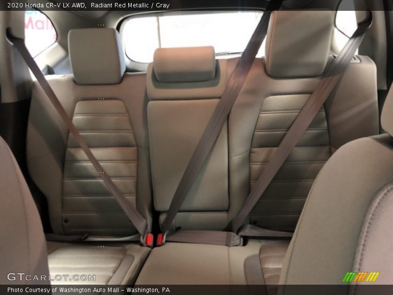 Radiant Red Metallic / Gray 2020 Honda CR-V LX AWD