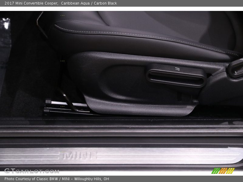 Caribbean Aqua / Carbon Black 2017 Mini Convertible Cooper