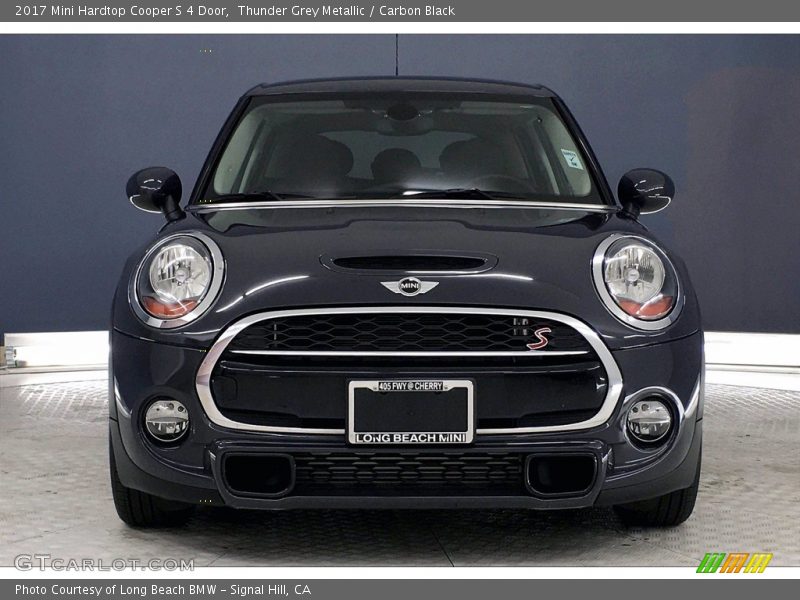 Thunder Grey Metallic / Carbon Black 2017 Mini Hardtop Cooper S 4 Door